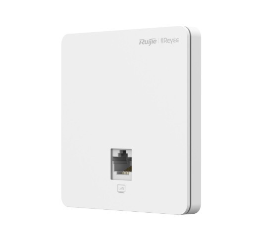 RG-RAP1200(F). AP Reyee Wi-Fi 5, 1267 Mbps, 2 puertos FE, Diseño de 86mm de radio dual y montaje en pared